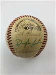 1984 New York Mets Team Signed Rawlings Official National League Baseball JSA ALOA