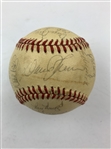 1984 New York Mets Team Signed Rawlings Official National League Baseball JSA ALOA