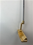 Tiger Woods 1999 PGA Championship Scotty Cameron Victory Gold-Plated Newport Two Titleist Putter w/ COA