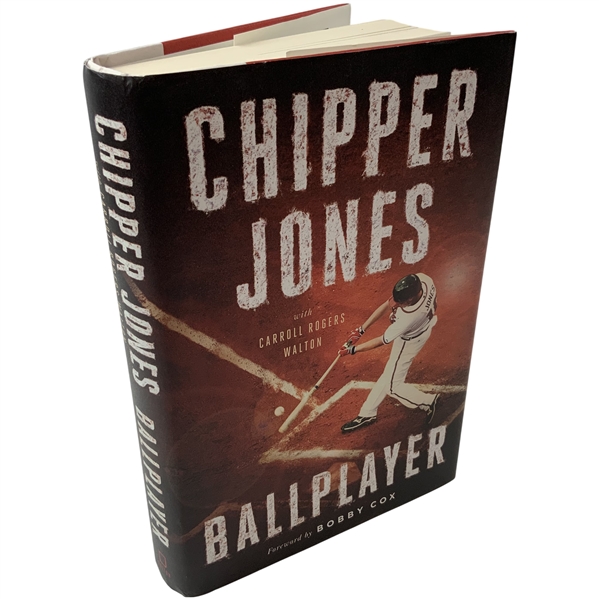 2017 First Edition Ballplayer Signed by Author Chipper Jones JSA #CI57784