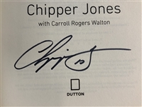 2017 First Edition 'Ballplayer' Signed by Author Chipper Jones JSA #CI57784