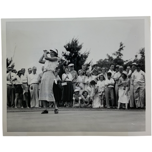 Wide World Photos, Betsy Rawls 1953 U.S. Womens Open Victory, Silver Gelatin Press Photograph
