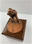 Original Pinehurst Country Club Putter Boy Sundial Sculpture