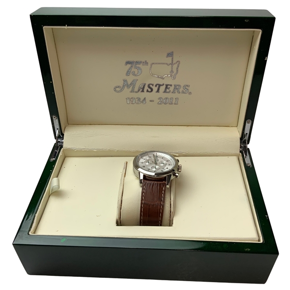 75th Masters Anniversary Limited Edition Chronograph Watch and Presentation Set
