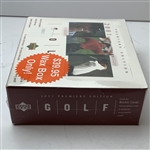 2001 Upper Deck Premiere Edition Golf Factory-Sealed Hobby Wax Box