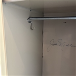 Jack Nicklaus Twice Signed Pair of Cherry Hills GC Actual Lockers Used in 1960 US Open JSA ALOA
