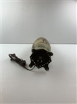 c.1928 Hand-Painted Frosted Glass Golf Theme Table Lamp Signed by Artist T May