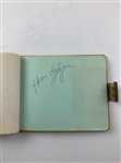 Vintage 1970s PGA Tour Professional Golf Autograph Book Featuring Hall of Fame Signatures
