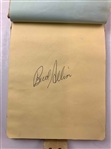 Vintage 1970s PGA Tour Professional Golf Autograph Book Featuring Hall of Fame Signatures