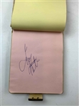 Vintage 1970s PGA Tour Professional Golf Autograph Book Featuring Hall of Fame Signatures