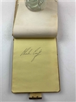 Vintage 1970s PGA Tour Professional Golf Autograph Book Featuring Hall of Fame Signatures
