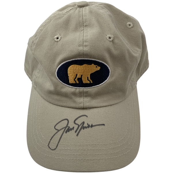 Jack Nicklaus Signed Golden Bear Logo Golf Cap by Ahead Vintage JSA ALOA