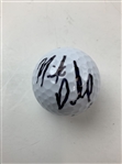 Thomas, Cantlay, Rose, Zalatoris & Dunlap Signed Golf Balls JSA ALOA