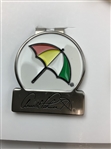 A Collection of Golf Tournament and Club Commemorative Pins and Accessories