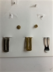 A Collection of Golf Tournament and Club Commemorative Pins and Accessories