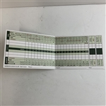 Nicklaus, Mickelson, Rose & Watson Signed Scorecards JSA ALOA