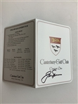 Nicklaus, Mickelson, Rose & Watson Signed Scorecards JSA ALOA