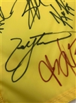 Multi-Signed The Memorial Tournament Souvenir Golf Pin Flag JSA ALOA