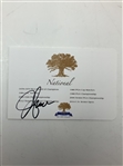 A Collection of Five (5) Signed Commemorative Golf Scorecards Including Augusta National and Whistling Straits JSA ALOA