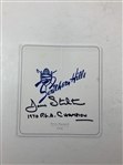A Collection of Five (5) Signed Commemorative Golf Scorecards Including Augusta National and Whistling Straits JSA ALOA