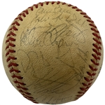 1984 New York Mets Team Signed NL Baseball w/ROY Gooden JSA ALOA