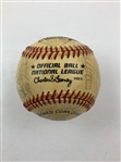 1984 New York Mets Team Signed NL Baseball w/ROY Gooden JSA ALOA