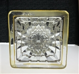 Lidded Cut Lead Crystal Presentation Trophy Urn for Florence Country Club