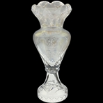 2006 PGA Carolinas Section Crowfield Senior Open Champion Cut Crystal Trophy Vase