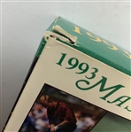 A Collection of Masters Tournament Memorabilia Featuring 1985 and 1993 Badges and Official Pins