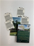 A Collection of 2016 Masters Tournament Memorabilia Including Badges Spectator Guide and Highlight DVD