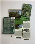 A Collection of Official 2007 Masters Tournament Memorabilia