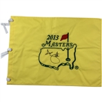 Adam Scott Signed 2013 Masters Tournament Embroidered Flag JSA ALOA