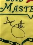 Adam Scott Signed 2013 Masters Tournament Embroidered Flag JSA ALOA