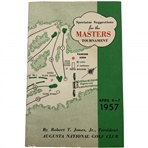 1957 Masters Tournament Spectator Suggestions Guide Booklet