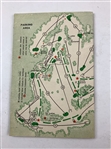 1957 Masters Tournament Spectator Suggestions Guide Booklet
