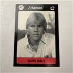 Two Golf Trading Cards Including 2003 SP Authentic Darren Clarke Signed 004/100 and 1991 Collegiate John Daly