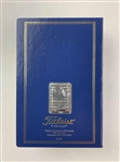 A Set of Seven Tiger Woods Titleist Commemorative Limited Edition Golf Ball Box Sets with Display Rack