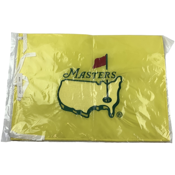 1997 Masters Tournament Full Embroidered Flag in Rare Original Unopened Package w/Price Tag