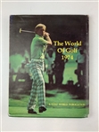 Gary Player Signed 1974 'The World Of Golf 1974' Hardcover Book JSA ALOA