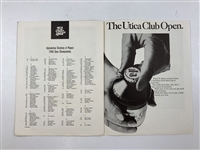 Lee Trevino Signed 1968 U.S. Open Daily Pairing Sheets Booklet JSA #CB46020