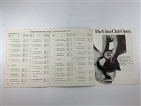 Lee Trevino Signed 1968 U.S. Open Daily Pairing Sheets Booklet JSA #CB46020