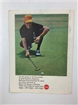 Lee Trevino Signed 1968 U.S. Open Daily Pairing Sheets Booklet JSA #CB46020
