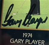  Three Gary Player Signed GSV Champions of Golf Cards JSA ALOA