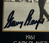  Three Gary Player Signed GSV Champions of Golf Cards JSA ALOA