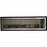 Multi-Signed 20th Annual Great Sports Legends Dinner Commemorative Framed Display JSA ALOA