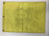 Snead, Palmer & 10 Champs Signed 2000 Masters Embroidered Flag JSA ALOA