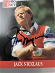 Jack Nicklaus Signed 1990 Pro Set Senior PGA Tour Jack Nicklaus Card #93 JSA ALOA
