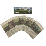 A Collection of 1999 U.S. Open Putter Boy Pavilion Weekly Grounds Badges and Ticket Holder
