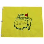 Rory McIlroy Signed 2025 Masters Embroidered Flag - Clinches Career Grand Slam JSA ALOA