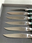 Augusta National Ltd Ed Forge de Laguiole Table Knife Set in Original Box
